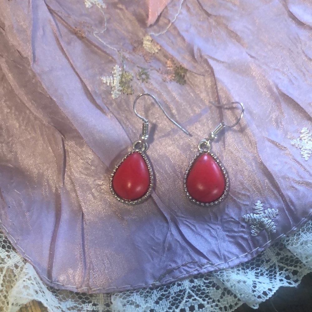 Red Earrings